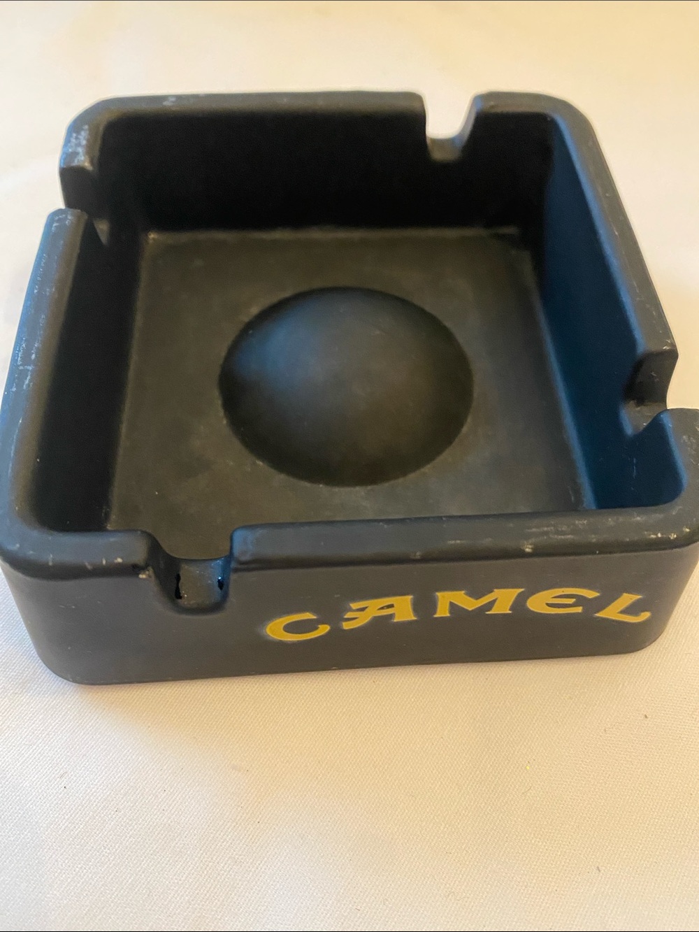 Camel brand cigarettes ashtray vintage retro
